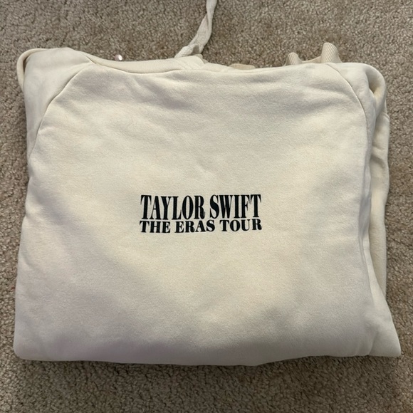 Taylor Swift Tops - Taylor Swift Beige Eras Tour Sweatshirt/Hoodie